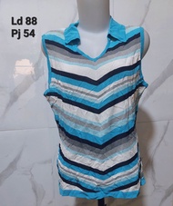 Atasan rajut rajut jaring preloved