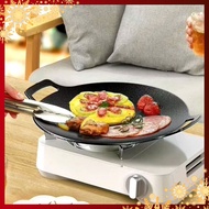 Cast iron pan SIZE 34 - Stone baking pan non-stick pan size 34 cm Korean non-stick stone pan chao da