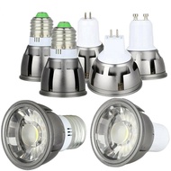 MR16 GU10 E27 E14 LED Dimmable COB Spotlight 7W 9W 12W Bulb Lamp Bright Spot Lights