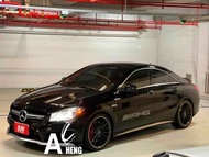 【FB搜尋桃園阿承】賓士 超人氣CLA45 4Matic 2015年 2.0CC 黑色 二手車 中古車