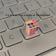 Mini Cube 3x3 - Cube Lab 1x1x1cm Tiny Cube, Smooth Magic Smallest Cube Gift for Kids and Adults (Pin
