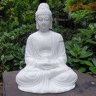 Stone Carving Three Treasures Buddha Amitabha Statue Home Worship Bhaisajyaguru Sakyamuni Buddha Bud