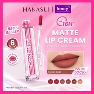Hanasui Next Level Liplast Cream Waterproof - Liplast Cream Pigmented Matte Finish Maximum