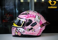 หมวกกันน็อค SOMAN SM955-S CUTE CATS PRO & NAUGHTY