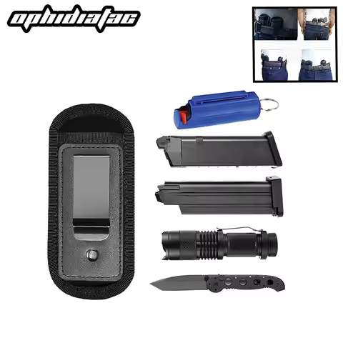 OPHIDIAN Magazine Pouch Holster for 9mm .40mm Pistol Glock 19 21 22 23 Ruger SR40 Full Size XD