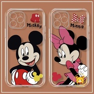 Mickey And Minnie Couple Phone Case For Realme 12 12X 11 10 9 Pro Plus 11X 10T 9i 8 7 6 5 3 2 Pro 8i