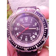 marathon automatic dive watch.swiss made engine big dial.