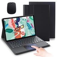 เคสแป้นพิมพ์ทัชแพดพร้อมเมาส์สำหรับแท็ปซัมซุง S10 FE/S9 FE/S9/S8/S7 11นิ้วแท็บ A9บวก/แท็บ S6 Lite/แท็