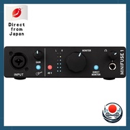 Arturia Arturia MiniFuse 1 Black Portable Audio Interface with Music Production Software