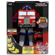 Transformers G1 Optimus Prime RC1/16 Sound Light Toy Boy Alloy Car Model