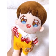 Anpanman Suspenders Set 20cm Baby Clothes Doll (EXO TFBOYS BIGBANG)