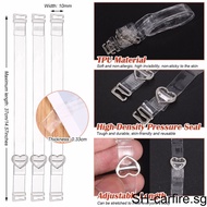 1/2/3 12x Clear And Invisible Adjustable Clear Bra Straps For Women S Clothing Invisible Clear Bra Straps