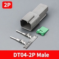 5/10/100 Sets 2 Pin Way Deutsch DT04-2P DT06-2S Waterproof Electrical Wire Connector 16-22 AWG DT Se