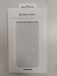 Samsung Battery Pack 10000 mah, 25w super fast charge, dual port