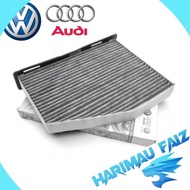 HF  GOLF MK5 GOLF MK6 JETTA PASSAT BEETLE AUDI TT Q3 CABIN AIR FILTER / AIRCOND FILTER ( 1K1 819 653