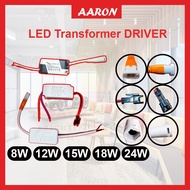 LED Driver 8w 12w 18w 24w 30w Power Supply  Transformer Power Supply  LED Aaron Shop