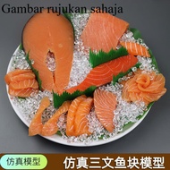 [Hot-Selling Simulation Model] Simulation Sushi Model Simulation Salmon Cuisine Japanese Food Simula