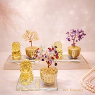 新年限定 招財進寶 水晶樹 紫水晶 | 黃水晶 | 多寶水晶