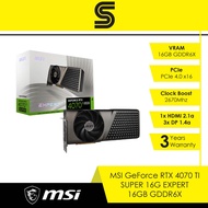 MSI GeForce RTX 4070 Ti SUPER 16G EXPERT 16GB GDDR6X