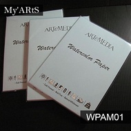 Artemedia Watercolor Paper A6 200gsm 12 Sheets Of Watercolor Sketch Painting Paper Myarts
