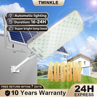 【10-year warranty】 Solar light 4000W Solar Street Light Lampu Solar Spotlight Kuasa Tinggi Lampu Kuat Waterproof IP67