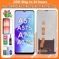 LCD For OPPO A57 4G 5G / A57S / A77 / A77S LCD Display Touch Screen Digitizer Assembly Replacement