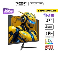 Armaggeddon 27" 240Hz VA Panel | 1MS | G-Sync | Built In Speaker | Frameless Monitor | XF27HD Super 