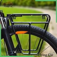 [Lzdjfmy2] Bike Front Rack Carrier, Luggage Shelf Carrying Metal Maximum Load 25kg/55.12lbs