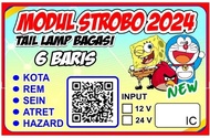 MODUL TAIL LAMP BAGASI 6 BARIS TERBARU 12V DAN 24V