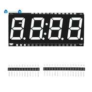 HT16K33 LED Display Module 4 Digit 7 Segment 0.56 Inch Time Clock Indicator Tube Module White