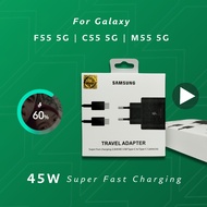 Samsung Galaxy F55 5G Charger | C55 5G | M55 5G Super Fast Charging 45W 45 Watt Charger