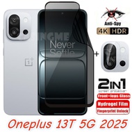 For Oneplus 13T 5G 2025 Soft Privacy Hydrogel Film Anti-Spy Full Cover Screen Protector Anti Peek Pr