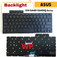 Asus ROG ZEPHYRUS G14 GA401 GA401U GA401Q BACKLIGHT BACKLITE Keyboard