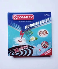 Yandy & Butiki Mosquito Killer Coil