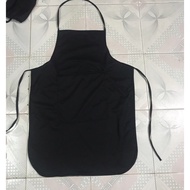 BLACK/WHITE APRON