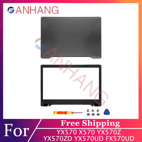 New original Laptop Replace Cover For YX570 X570 YX570Z YX570ZD YX570UD FX570UD LCD Back Cover Front
