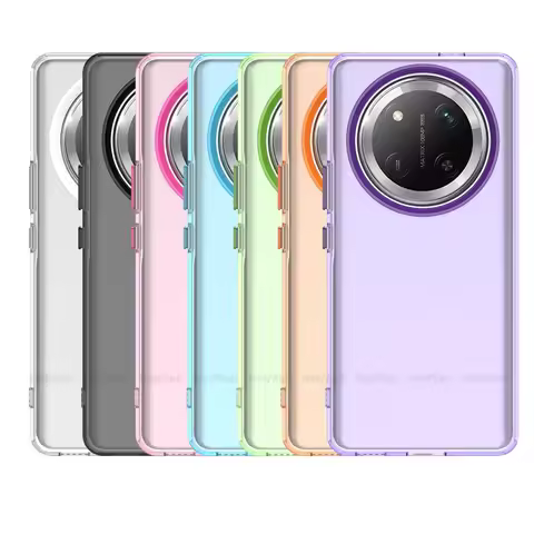 For Honor X9C Case Cover Honor X9C Capas Shockproof Colour Armor Phone Back Bumper Matte Clear Frost