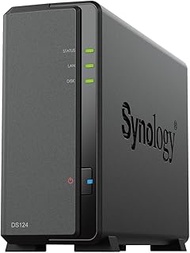 Synology NAS Kit 1 Bay DS124 Quad Core CPU Equipped with 1GB Memory For Middle Light Users Domestic 