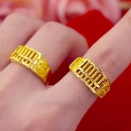 Jiuhuashan Purdue Temple Vietnam Sand Gold Abacus Ring Money Transfer Abacus Live Ring ✿5.10