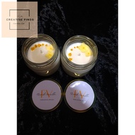 ♞Scented Candle in Glass Jar 120ml (SoyWax)