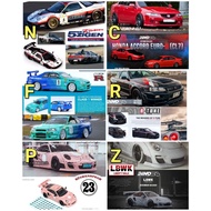 Inner INNO 64 1/64 997 LB Battle Grey Flying Falcon GTR R34 R TUNE NSX 5Zigen