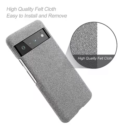 Pixel 6 Case For Google Pixel 6 Pro 6pro 7 7A Case Cloth Texture Fit Phone Cover For Pixel 6
