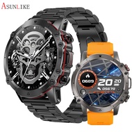 Asunlike smart watch men women AK56 sports modes 400mAh health monitor Bluetooth call smartwatch 2023 1.43 inch HD 360*360