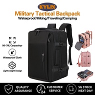 KYLIX Life 50L/70L Capacity Men Military Large Backpack Waterproof Bag Outdoor Hiking Camping Backpa