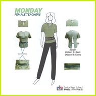 ORIGINAL DepEd Teacher Uniform Female Set