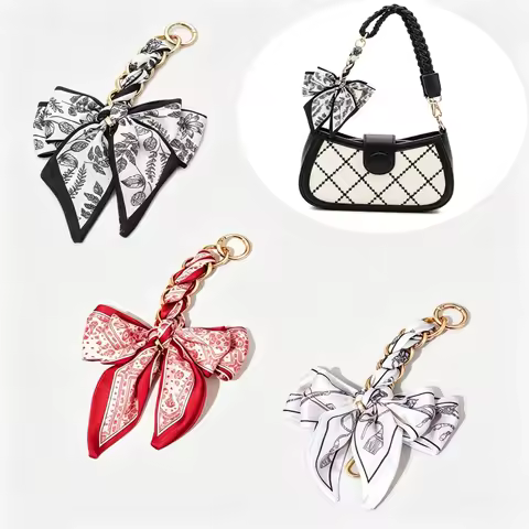 Bag Extension Chain Bow Bag Strap Chain Bag Hanging Chain Strap DIY Bag Chain Adjustment Extended Sh