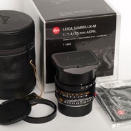 😊 Like new - Leica Summilux-M 35mm f1.4 ASPH Black (11663)