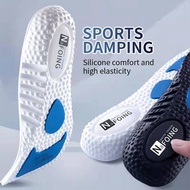 เบาะรองเท้าพื้นสำหรับฟุตบอลแผ่นรองเท้าเพื่อสุขภาพ EVA 1คู่แผ่นรองฝ่าเท้าพื้นรองเท้าสำหรับวิ่ง