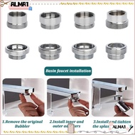 ALMA Water Filter Adapter, Metal With Washer Faucet Adapter Set, Useful 18/20/22/24mm To 22mm Faucet