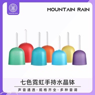 @@ Mountain Rain Neon Series Handheld Colorful 7-Tone 432/440 Hertz Yoga Sound Therapy Buddhist Bowl
